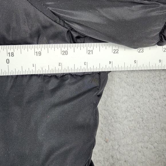 RAINFOREST Puffer Jacket Womens Large Black Softshell Lined Filled Zip Pockets - Picture 3 of 16